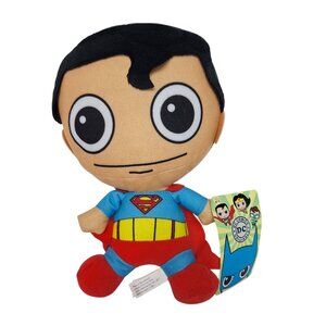 Toy Factory DC Comics Superman Plush Caricature Big Head Stuffed Figure 11"